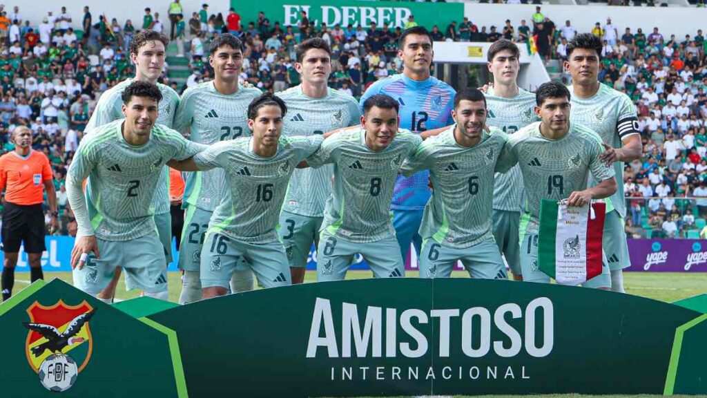 Alineación de México vs Bolivia 2026