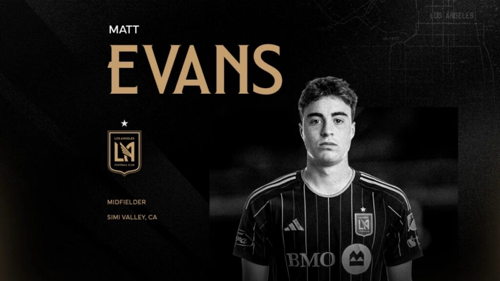 LAFC hizo profesional a Matt Evans | LAFC.com
