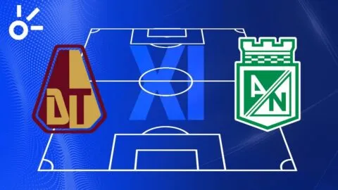 Posibles alineaciones de Tolima vs Atlético Nacional por la Liga BetPlay Dimayor 2026-I