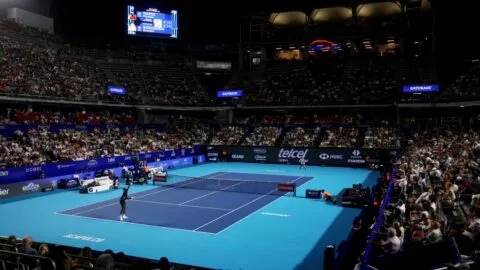 Pelotas, alimentos, toallas: así se gestionan los insumos del Abierto Mexicano de Tenis Telcel