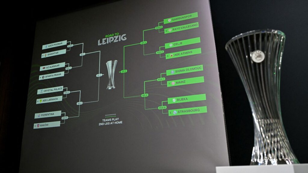 Así quedó el cuadro de la UEFA Conference League | HAROLD CUNNINGHAM / AFP