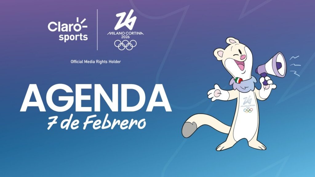La agenda de Milano Cortina 2026 en este 7 de febrero