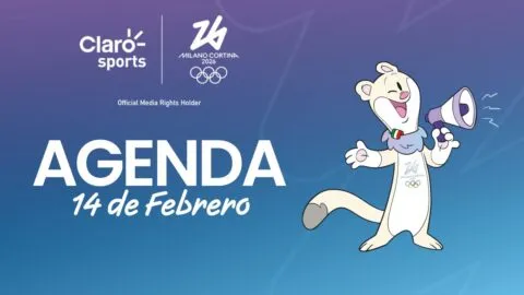 Agenda Milano Cortina 2026 hoy 14 de febrero: ¿Qué actividades hay y dónde ver en vivo?