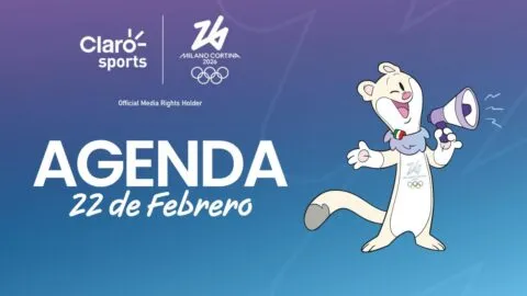 Agenda Milano Cortina 2026 hoy 22 de febrero: ¿Qué actividades hay y dónde ver en vivo?