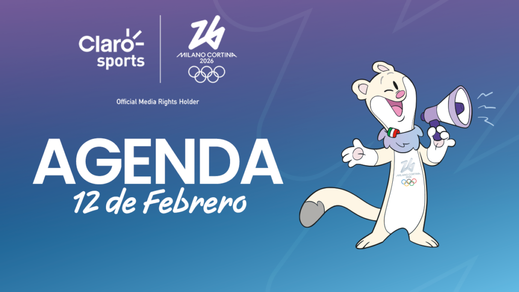 Agenda Milano Cortina 2026 hoy 12 de febrero: ¿Qué actividades hay y dónde ver en vivo