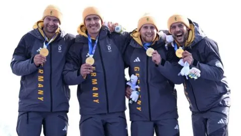 Alemania conquista el bobsleigh cuádruple varonil en Milano Cortina 2026