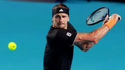 Zverev avanza de manera contundente y Rodrigo Pacheco es eliminado en el Abierto Mexicano de Tenis Telcel