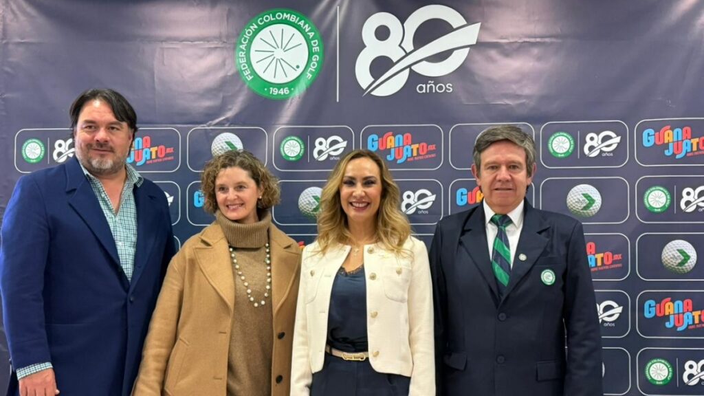 Se estableció una nueva alianza de la Federación Colombiana de Golf. Esta vez con Guanajuato, México.
