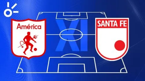 Posibles alineaciones de América de Cali vs Santa Fe por Liga BetPlay 2026-I