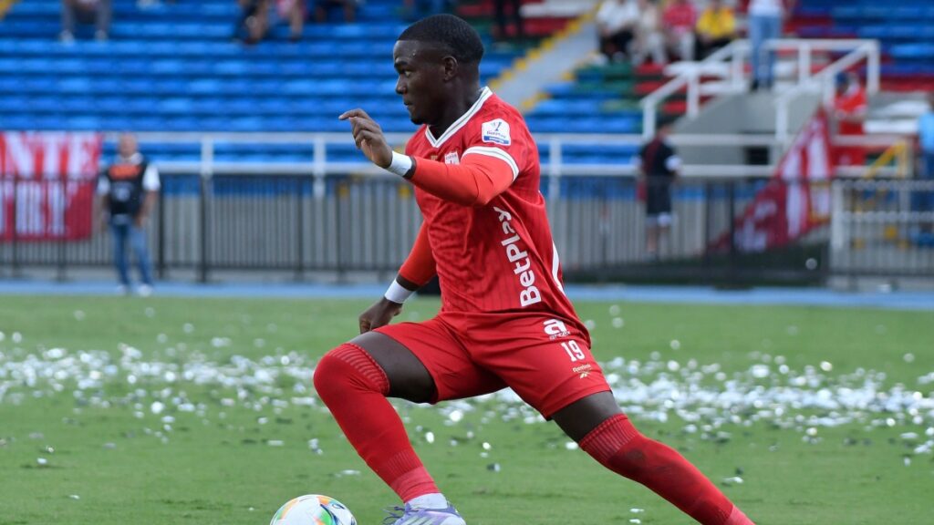 Tilman Palacios con América de Cali. Liga Betplay 2026. Vizzor Image