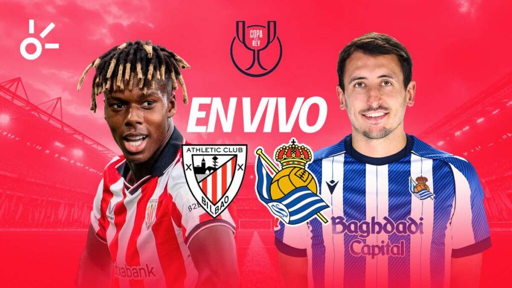 Athletic Club vs Real Sociedad en vivo hoy la Copa del Rey