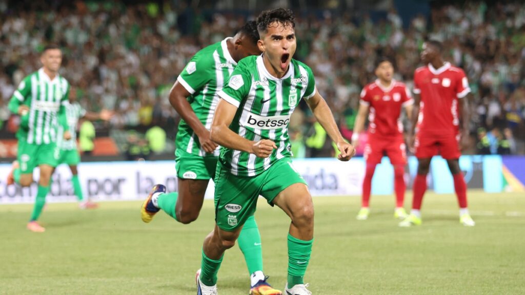 Atlético Nacional venció por dos goles a uno al América de Cali