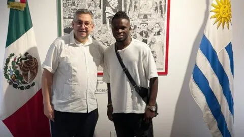 Embajada de Uruguay ‘madruga’ a Cruz Azul y anuncia a Christian Ebere