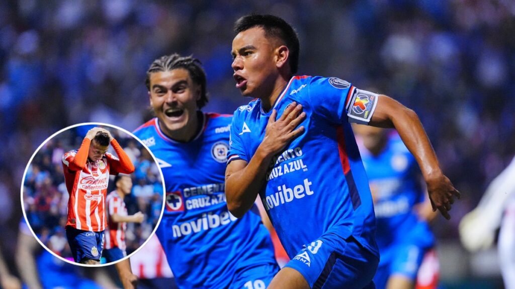 Cruz Azul le gana a las Chivas en duelo vibrante | Imago7