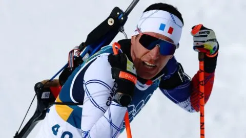 Quentin Fillon Maillet se queda con el oro en el biatlón sprint 10 km