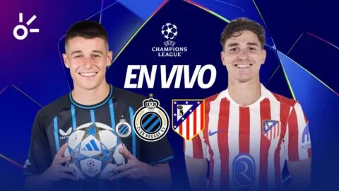 Brujas vs Atlético de Madrid, en vivo el partido de ida de los Playoffs de la Champions League 2026