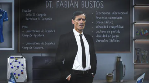 Oficial: Fabián Bustos asume como director técnico de Millonarios