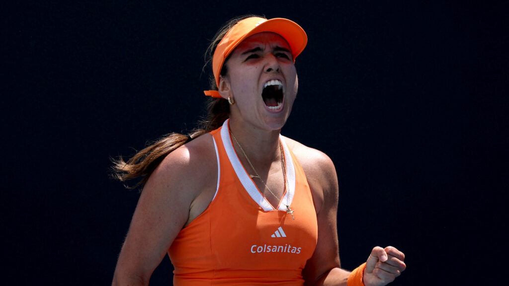Camila Osorio, en un partido. - Edgar Su, Reuters.
