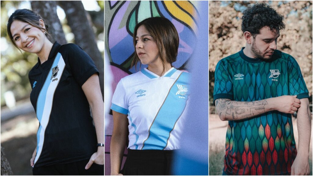 La nueva indumentaria de la Selección de Guatemala | @fedefut_oficial