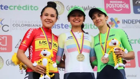 Laura Rojas brilla en Guasca y se consagra campeona nacional de ruta