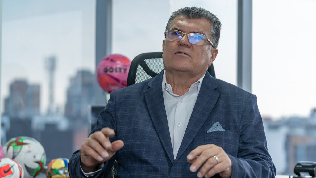 Carlos Mario Zuluaga, presidente de Dimayor. - Vizzor Image.