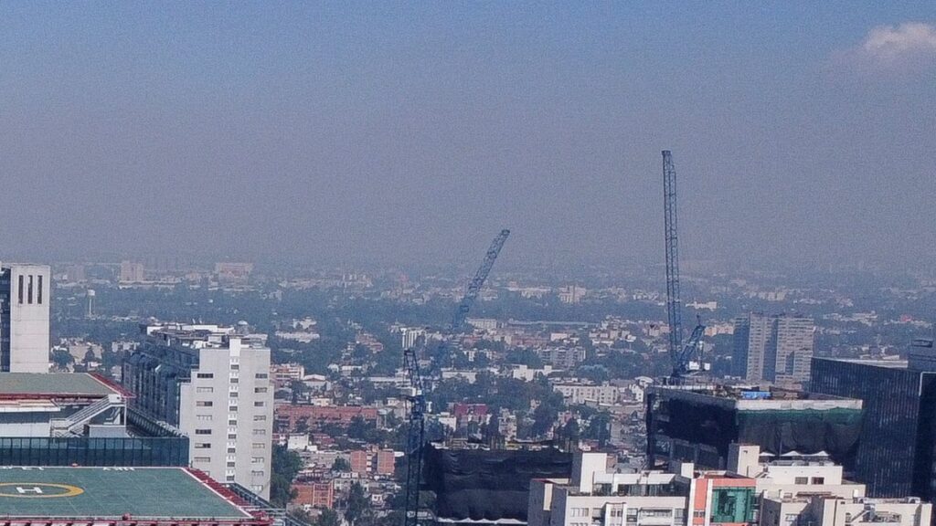 Sigue la contaminación en la CDMX