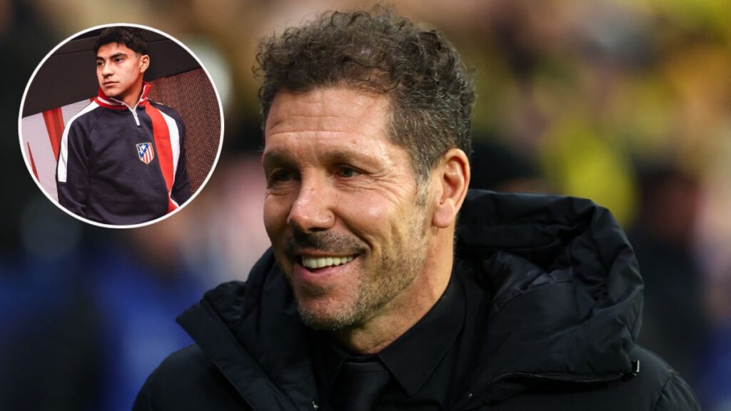 Simeone habla tras el debut de Obed Vargas