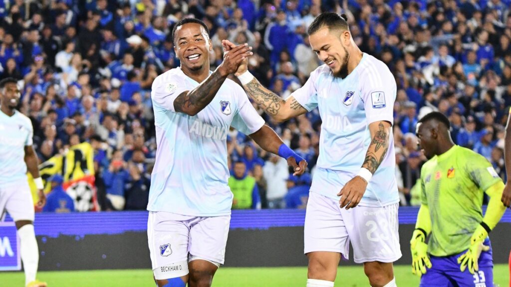 Millonarios 5-1 Pereira. Liga Betplay 2026. Vizzor Image.