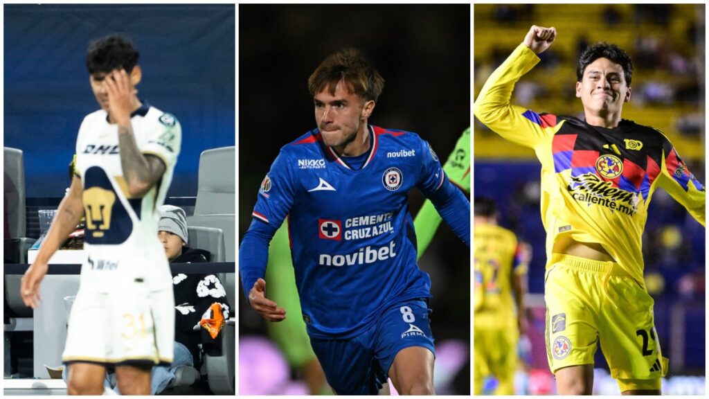 Debut de contrastes: Cruz Azul y América cumplen, Pumas tropieza