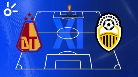 Posibles alineaciones de Tolima vs Deportivo Táchira por la Copa Libertadores 2026