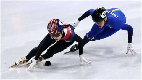 Corea del Sur arruina el festejo local tras ganar la final femenil del patinaje de velocidad