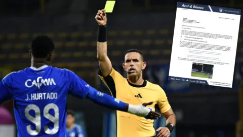 ¡Vuelve y juega! Millonarios presenta otra queja formal por decisiones arbitrales