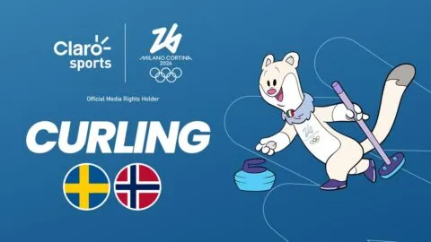 Suecia vs Noruega en vivo: curling dobles mixto, ronda 6 en Milano Cortina 2026