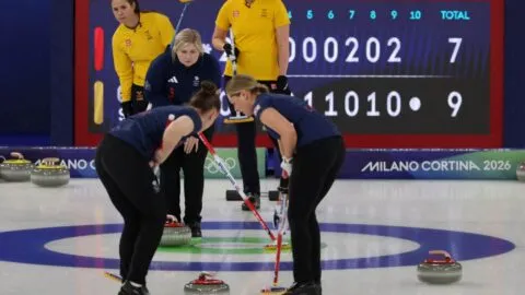 Highlights del curling en Milano Cortina 2026: resultados del Gran Bretaña vs Suecia, ronda 6 femenil