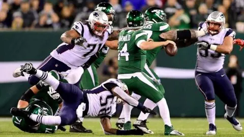 El día que Sam Darnold fue humillado por los Patriots y le hicieron ver fantasmas