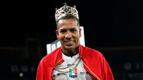 Dayro Moreno, 'rey de reyes' en la victoria de Once Caldas ante Boyacá Chicó