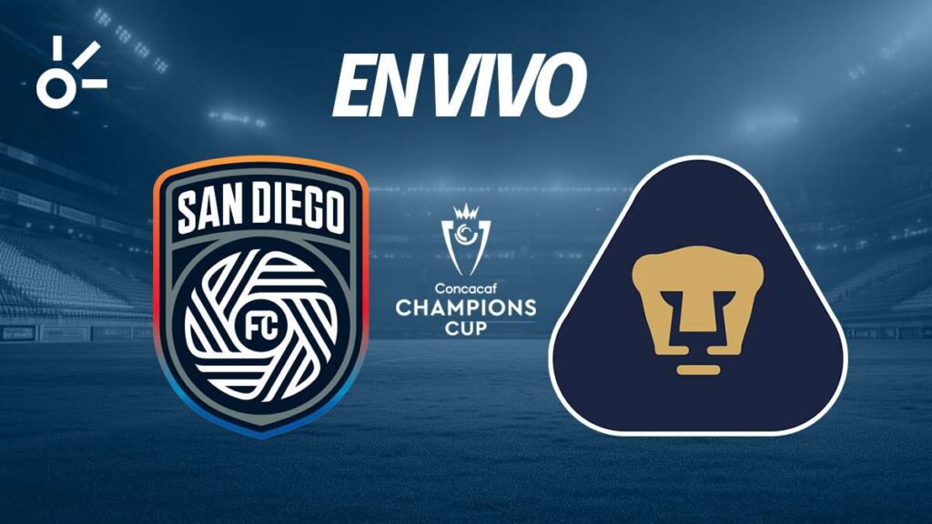 San Diego vs Pumas en vivo la Concachampions 2026: resultado y quién gana el partido hoy