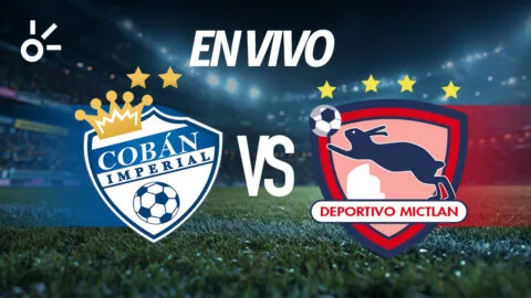 Cobán Imperial vs Mictlán en vivo: partido de la Liga de Guatemala 2026