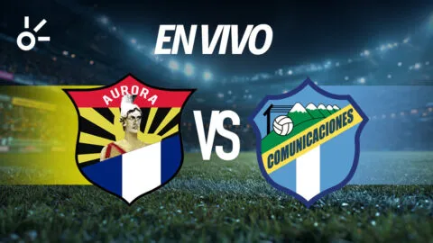 Aurora vs Comunicaciones en vivo: partido de la Liga de Guatemala 2026