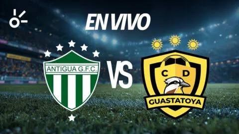 Antigua GFC vs Guastatoya en vivo: partido de la Liga de Guatemala 2026