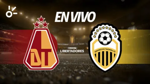 Deportes Tolima vs Deportivo Táchira, en vivo la Copa Libertadores 2026: resultado y goles de la fase previa 2