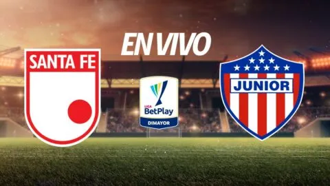 Independiente Santa Fe vs Junior, en vivo la Liga BetPlay 2026-I: ¿Quién gana el partido de hoy?