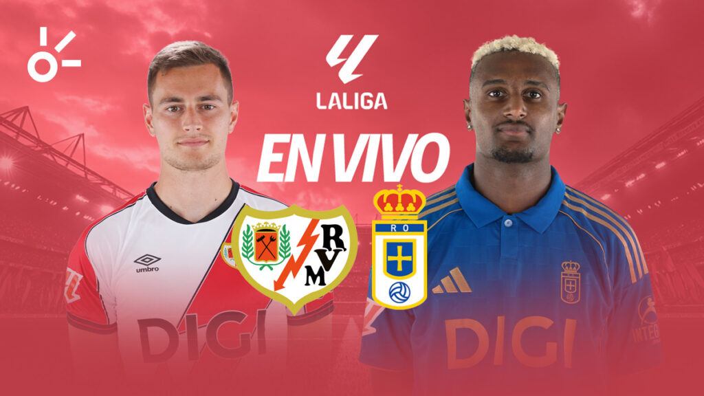 Rayo Vallecano vs Real Oviedo, en vivo LaLiga de España. Claro Sports