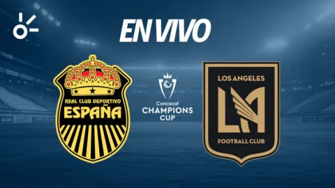 Real España vs LAFC en vivo la Concachampions 2026: resultado y quién gana el partido hoy
