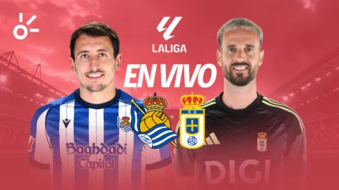 Real Sociedad vs Real Oviedo en vivo LaLiga 2026: resultado y goles de la jornada 25