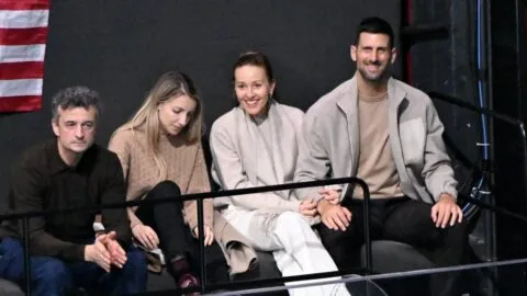 Djokovic reaparece en escena olímpica durante el patinaje artístico de Milano Cortina