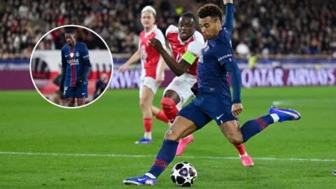 Doué lidera la remontada del PSG tras la lesión de Dembélé