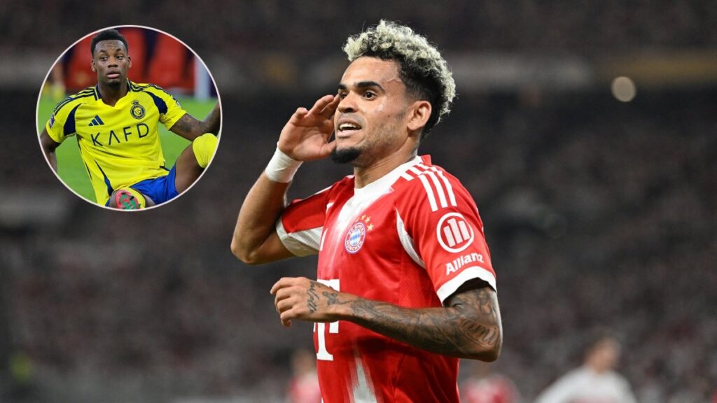 Jhon Durán y Luis Díaz.