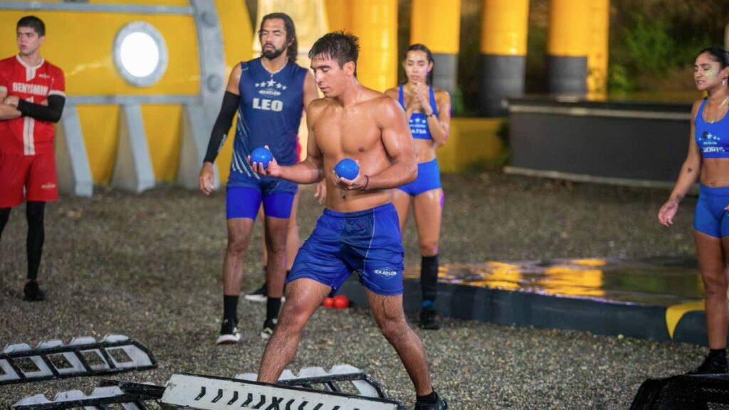 El equipo azul se lleva la Villa 360 del lunes. Foto X: @ExatlonMx