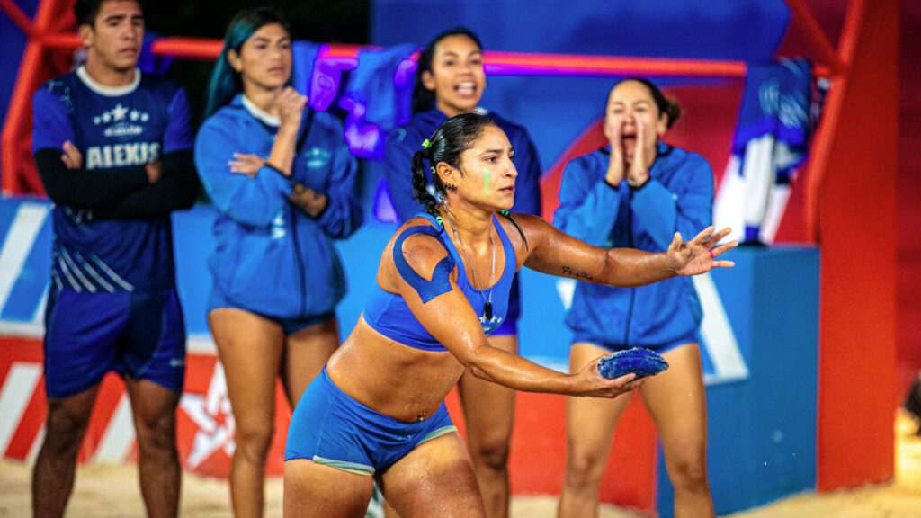 El equipo azul fue el ganador de la dinámica. Foto X @ExatlonMx